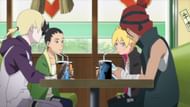 Shikadai Nara, Inojin Yamanaka, Iwabe Yuino, and Boruto Uzumaki (Image via Studio Pierrot)